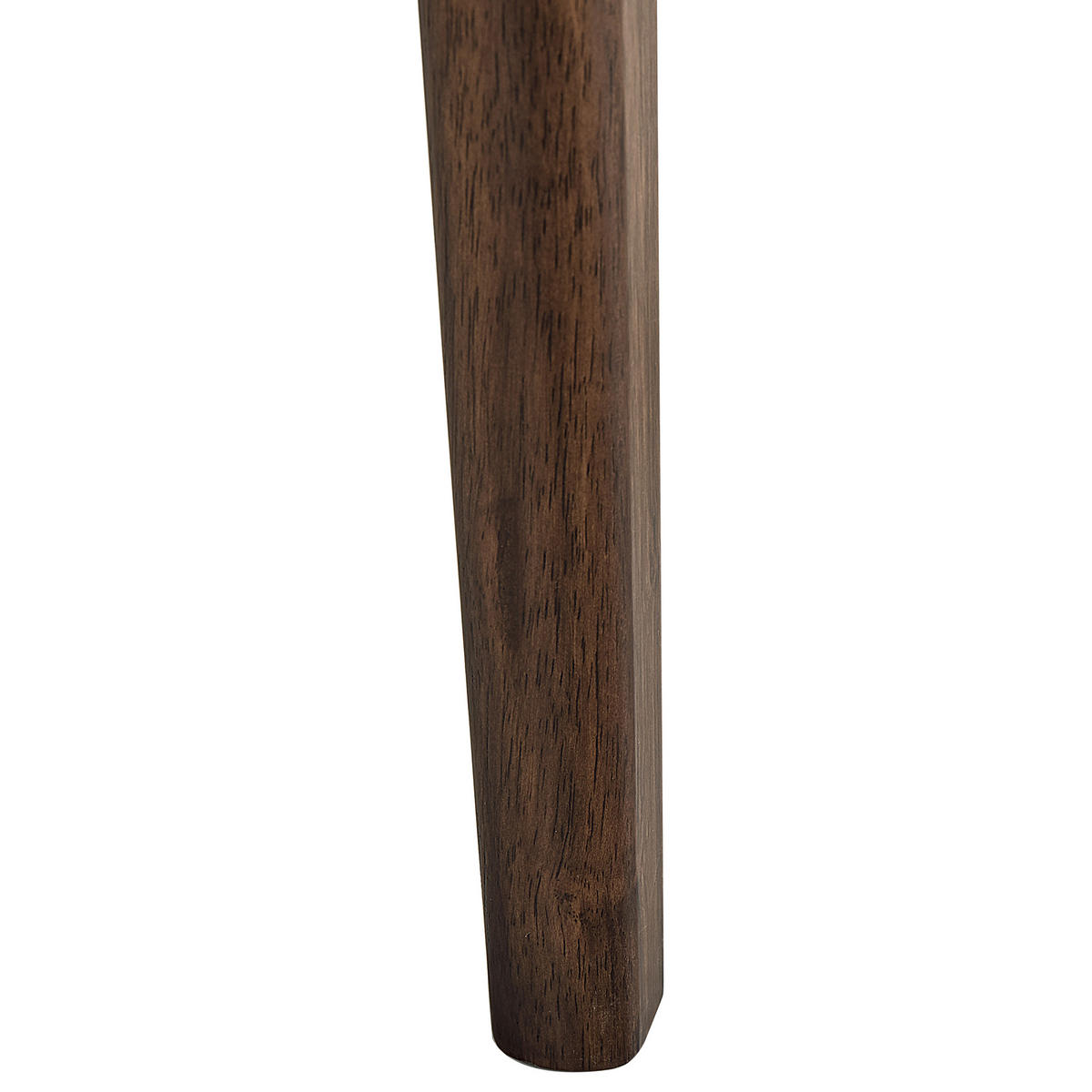 ESSZIMMERSTUHL 2er-Set Gummibaumholz Dunkler Holzfarbton Moka - Dunkelbraun, Holz/Textil (48/83/46cm) - Beliani