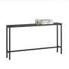 KONSOLENTISCH Schwarz - Schwarz, Holzwerkstoff/Metall (20/120/65cm) - SoBuy