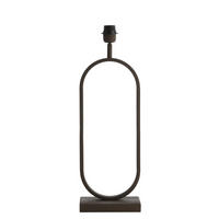 LAMPENFUSS Jamiri Braun 20/13/55 cm - Braun, Metall (20/13/55cm) - Light & Living