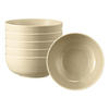 FOODBOWL Terra Sandbeige ø 20,4 cm 6er Set - Beige, Keramik (20.4cm) - Seltmann Weiden