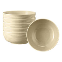 FOODBOWL Terra Sandbeige ø 20,4 cm 6er Set - Beige, Keramik (20.4cm) - Seltmann Weiden