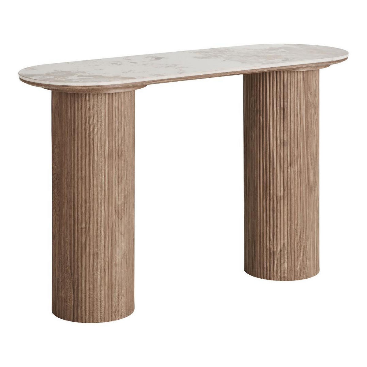 KONSOLBORD Minamata 120 x 40 x 78 cm – vit - Vit, Träbaserade material (40/120/78cm) - ebuy24