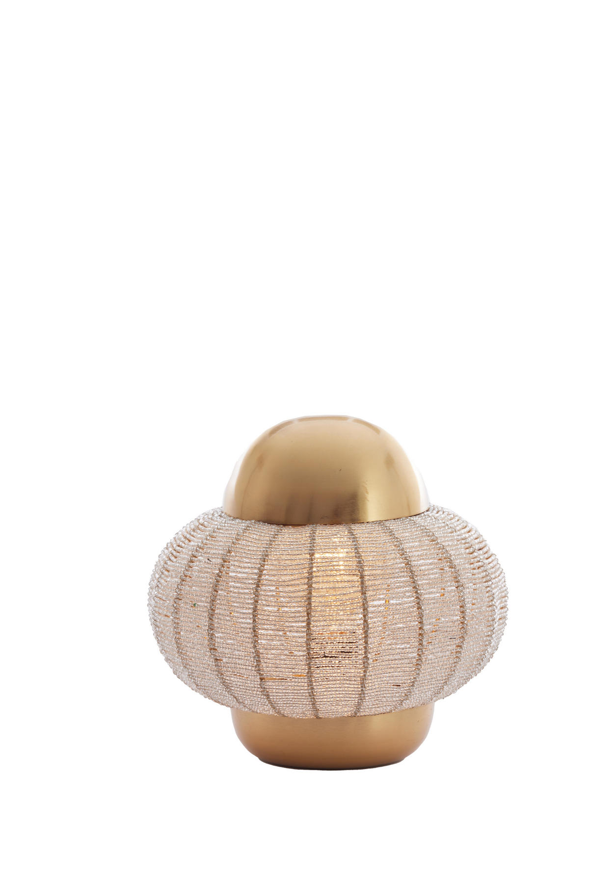 TISCHLAMPE Cetara Silber Ø25/26 cm - Silberfarben, Metall (25/25/26cm) - Light & Living