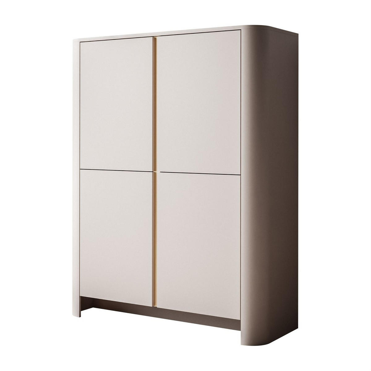 KOMMODE DESTINY K-103 Kaschmir - Kaschmir, Holzwerkstoff (103/132/39cm) - Lookway