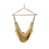 HÄNGESESSEL Chieti - Beige, Holz/Textil (185/140/125cm) - casa.pro