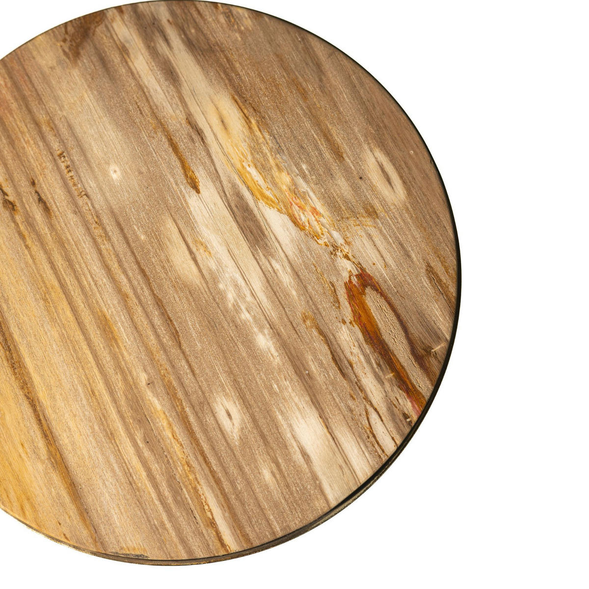 BEISTELLTISCH Mody Beige 21/21/64cm - Beige, Metall (21/21/64cm) - PTMD Collection