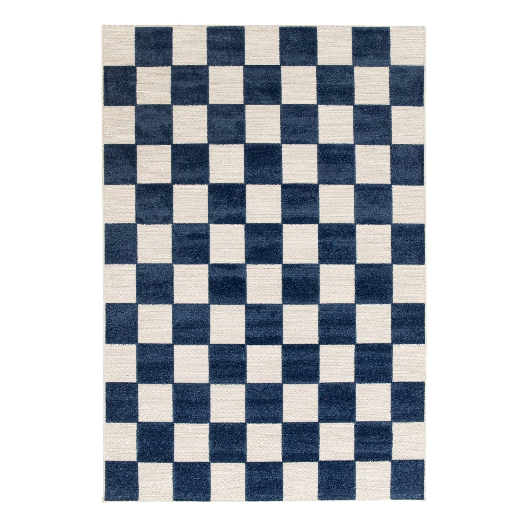 KINDERTEPPICH mit geschnitztem effekt blau - Blau, Textil (120/170cm) - AFK Living