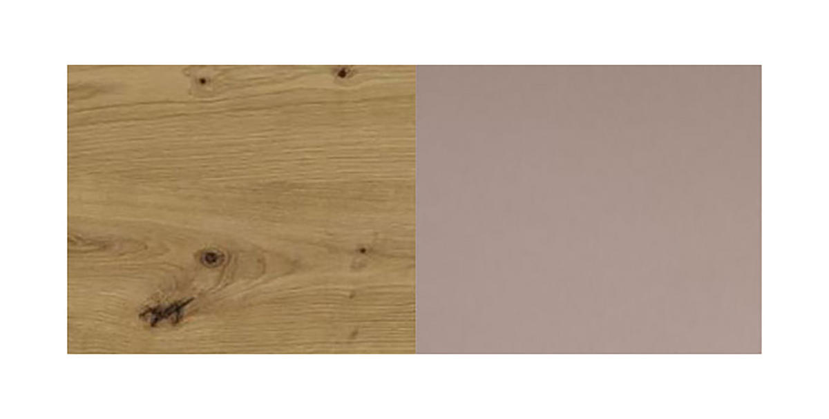 APOTHEKERSCHRANK Bonn D1D/40 Rosé Kupfer Matt / Eiche Artisan 40 / 50 / 82cm - Hellrosa/Eiche Artisan, Holz/Holzwerkstoff (40/82/50cm) - Feldmann-Wohnen