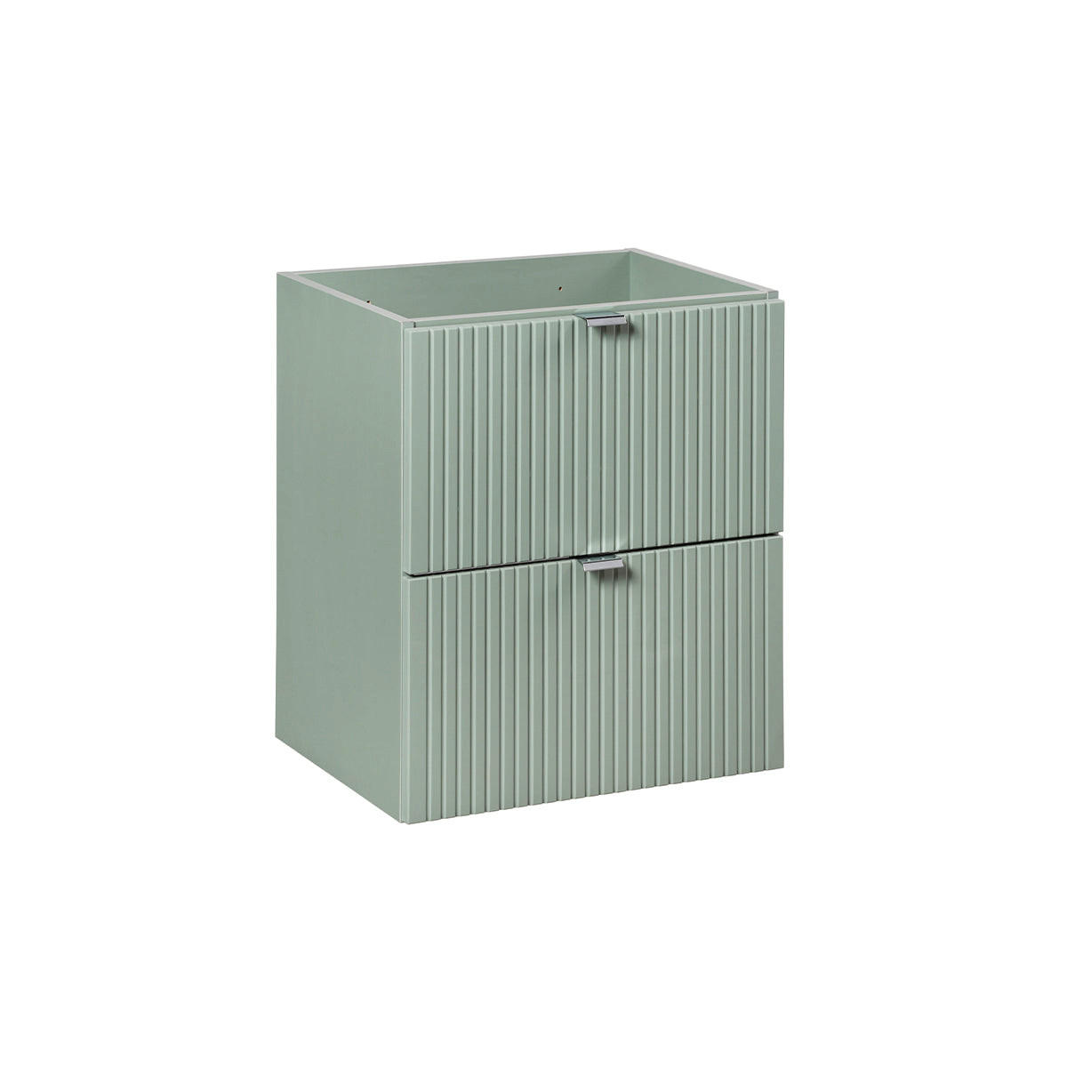 WASCHTISCHUNTERSCHRANK 50cm Jade Grün - Grün, Holzwerkstoff (50/57/40cm) - Petits-meubles