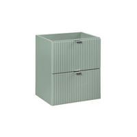 WASCHTISCHUNTERSCHRANK 50cm Jade Grün - Grün, Holzwerkstoff (50/57/40cm) - Petits-meubles