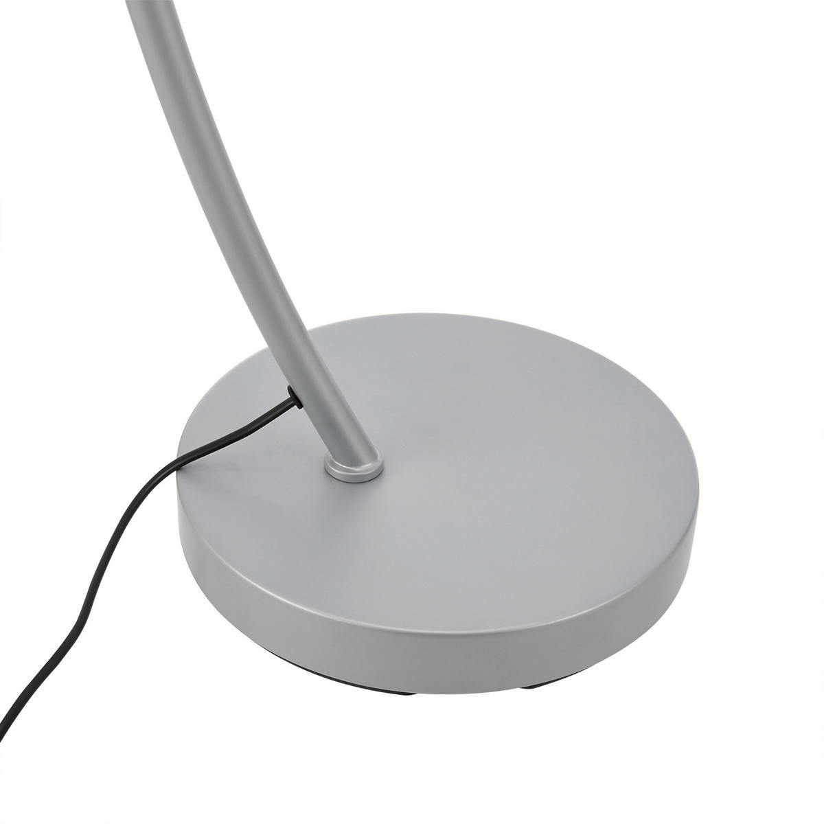 STEHLEUCHTE Stafford - Grau, Metall (35/75/159cm) - lux.pro