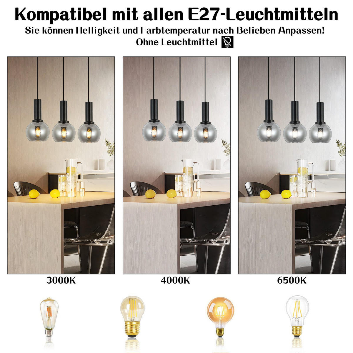 HÄNGELEUCHTE Rookq 13/145/40 cm - Schwarz, Metall (40/13/145cm) - ZMH