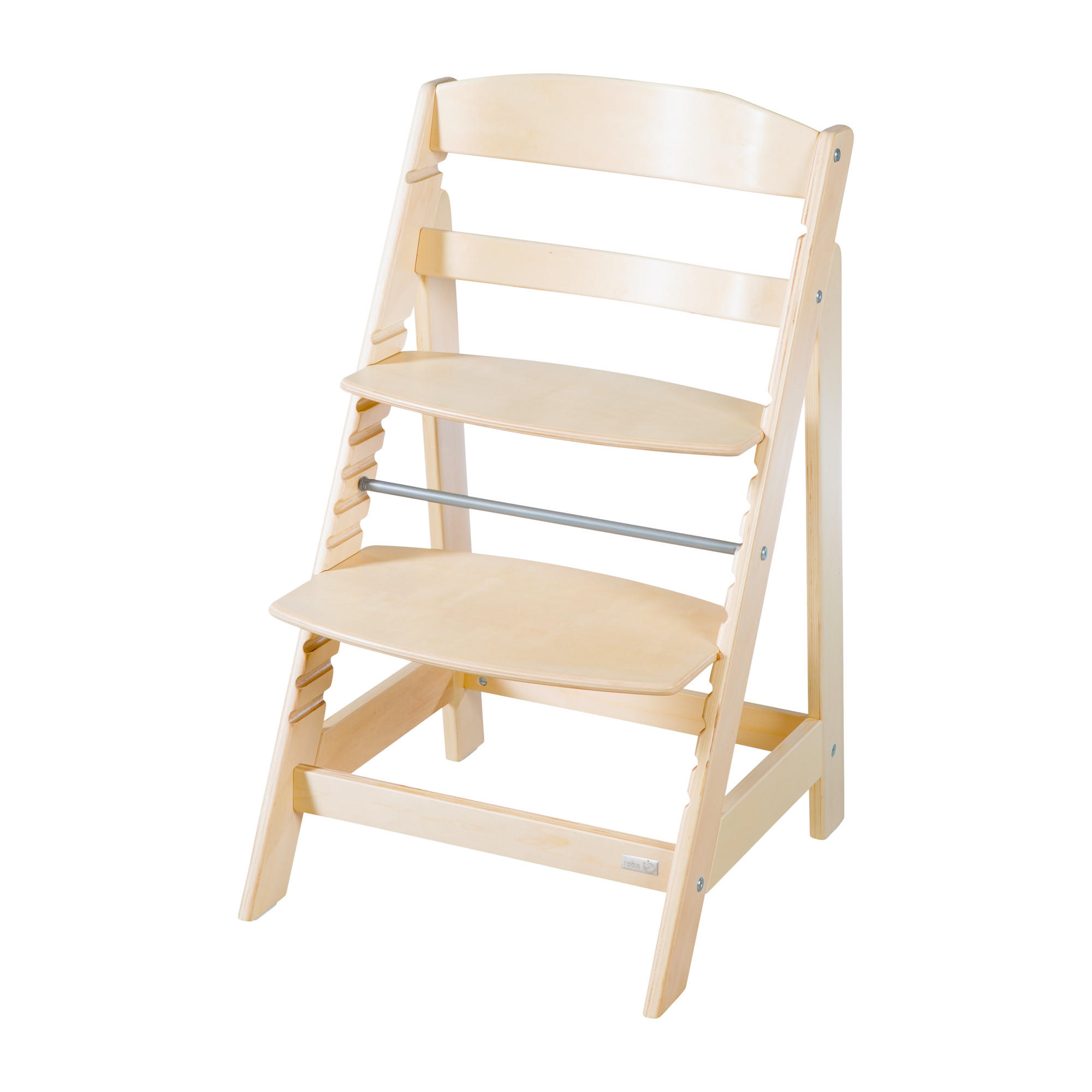 KINDERHOCHSTUHL Sit Up Flex Natur - Naturfarben, Holzwerkstoff (44.5/80/54cm) - Roba