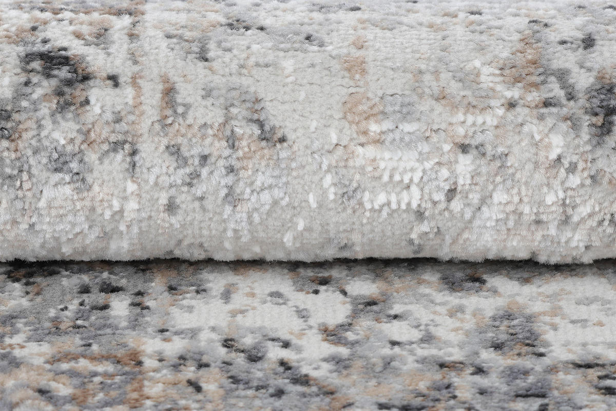 TEPPICHLÄUFER VALLEY hellgrau vintage 80/300 cm - Hellgrau, Textil (80/300cm) - Tapiso