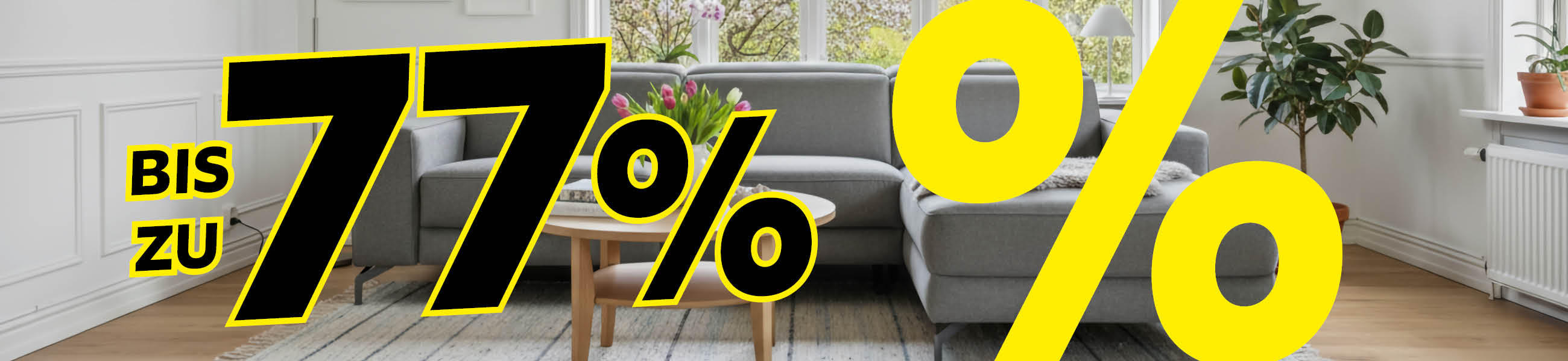 Bis zu 77%