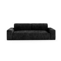 SCHLAFSOFA mit Bettkasten Schwarz - Schwarz, Holz/Holzwerkstoff (260/70/102cm) - Furnisell