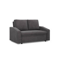 SOFA Neo mit abgeschrägter Armlehnen dunkelgrau - Dunkelgrau, Textil (148/90/87cm) - SIMKAM Furniture