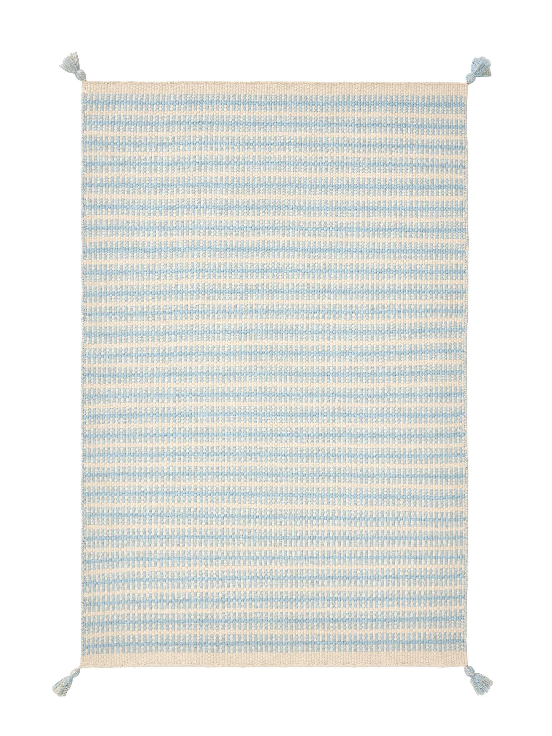 KINDERTEPPICH Lulu Hellblau 160/230 cm - Hellblau, Naturmaterialien/Textil (160/230cm) - benuta
