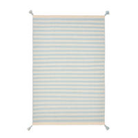 KINDERTEPPICH Lulu Hellblau 120/170 cm - Hellblau, Naturmaterialien/Textil (120/170cm) - benuta