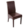 ESSZIMMERSTUHL Braun, Dunkelbraun 2er-Set - Dunkelbraun/Braun, Leder (46/99/50cm) - MCW