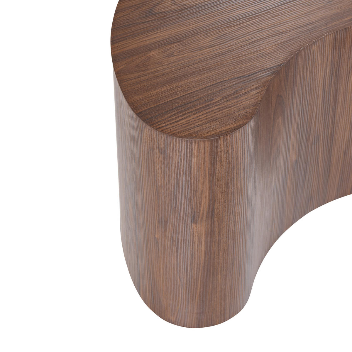 COUCHTISCH Dunkelbraun Bilpa - Dunkelbraun, Holzwerkstoff (89/44/40cm) - Beliani