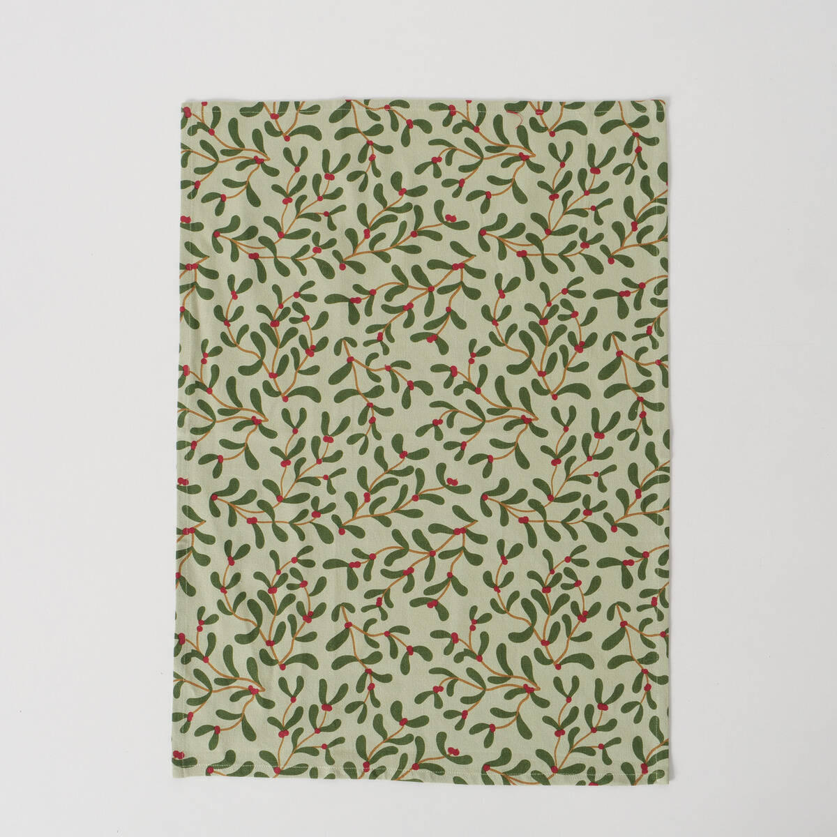 KÜCHENTÜCHER Mistletoe 50/70 cm, 2er-Set - Multicolor, Naturmaterialien (50/70cm) - Boltze Home
