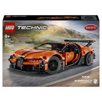 KLEMMBAUSTEINE Technic Bugatti Chiron Pur Sport Hypercar - Rot, Kunststoff (26.2/7/38.2cm) - Lego
