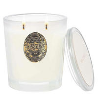 DUFTKERZE Vanille-Traum 560g 2-Docht 110 Stunden Brenndauer - Weiß, Paraffin (10cm)