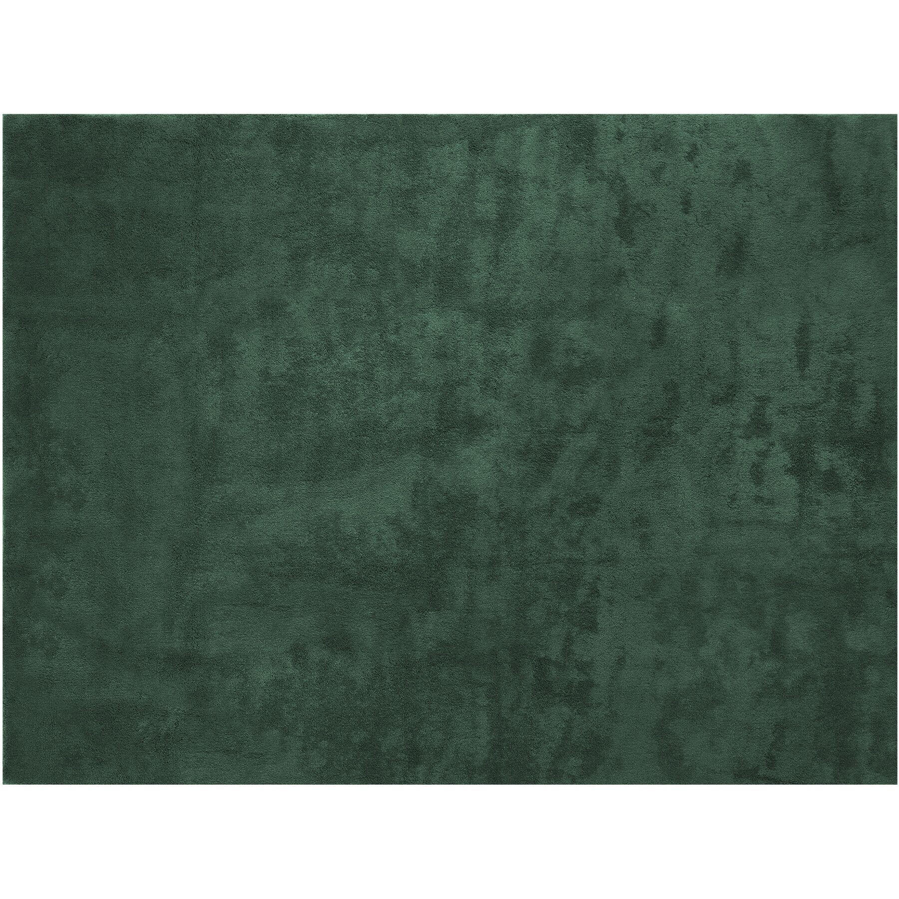 tectake Kurzflorteppich Grün 200x140 cm
