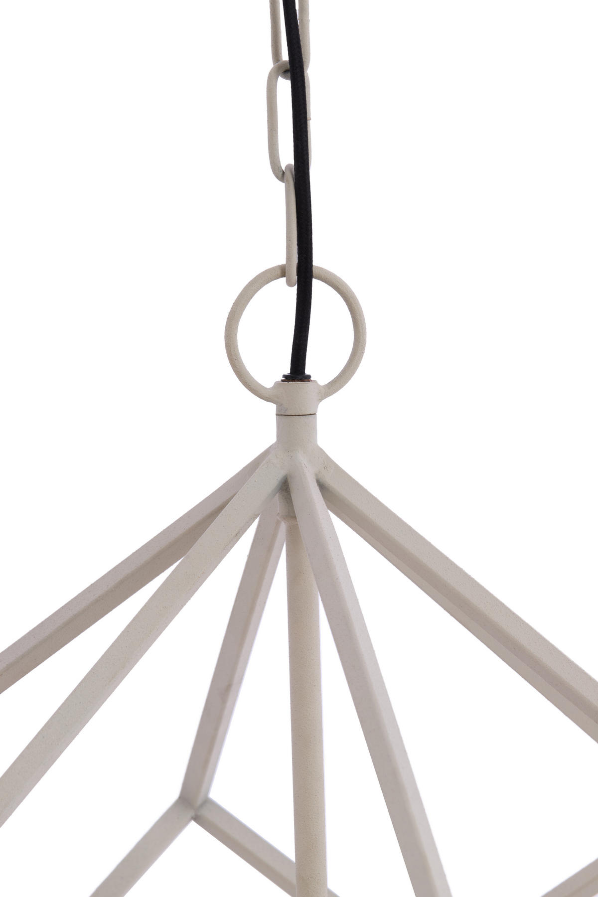 HÄNGELAMPE Drizella Weiß 61/61/68 cm - Weiß, Metall (61/61/68cm) - Light & Living