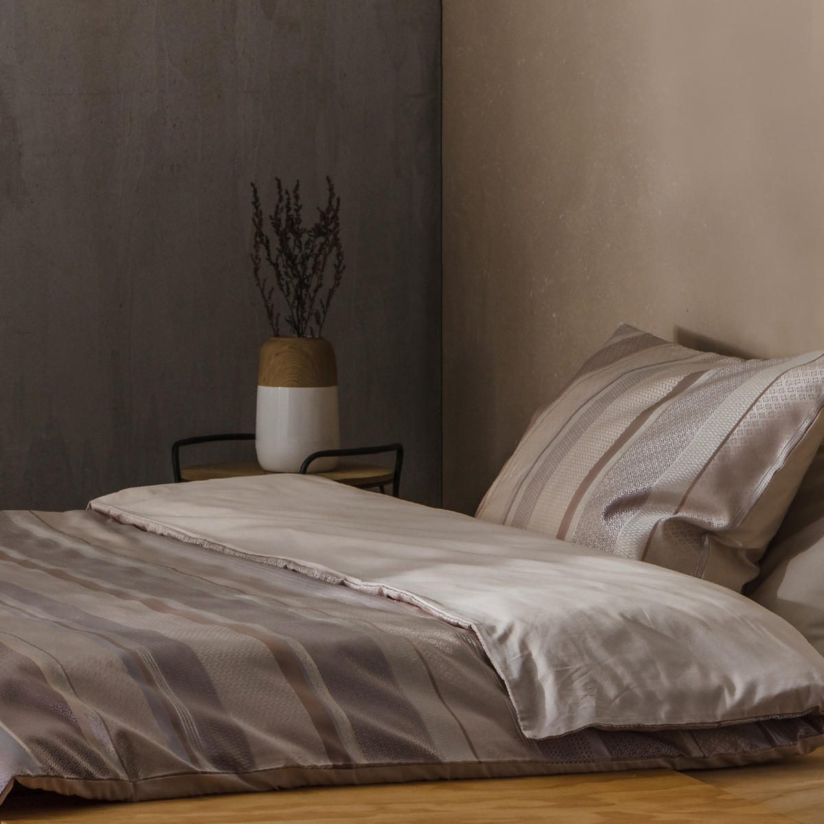 BETTWÄSCHE Gwanda - Beige, Textil (160/200cm) - home&you