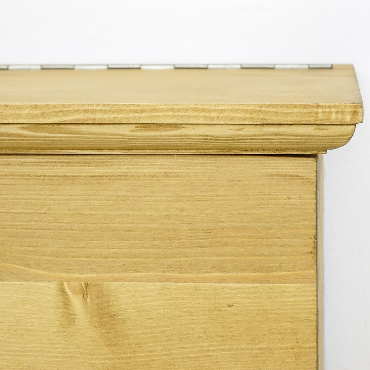 TRUHENBANK aus Massivholz JAGNA - Honig, Holz (90/50/45cm) - Seart