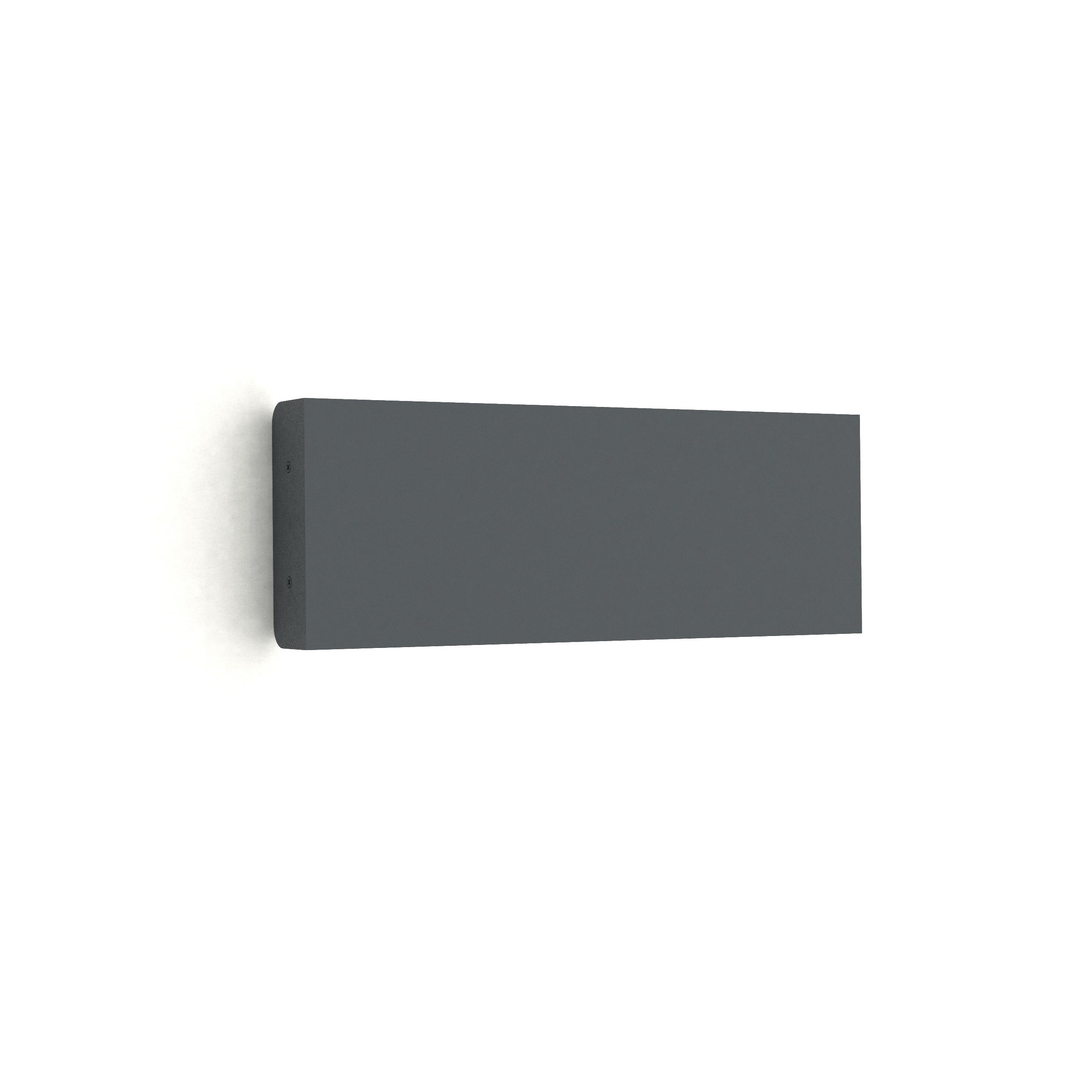 LED-WANDLEUCHTE - Anthrazit, Metall (29/11/3.6cm) - Lumicom