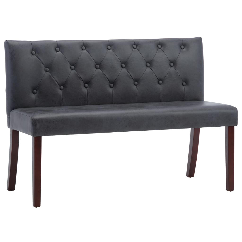Deluke Sitzbank Grau 120x84.5x52 cm