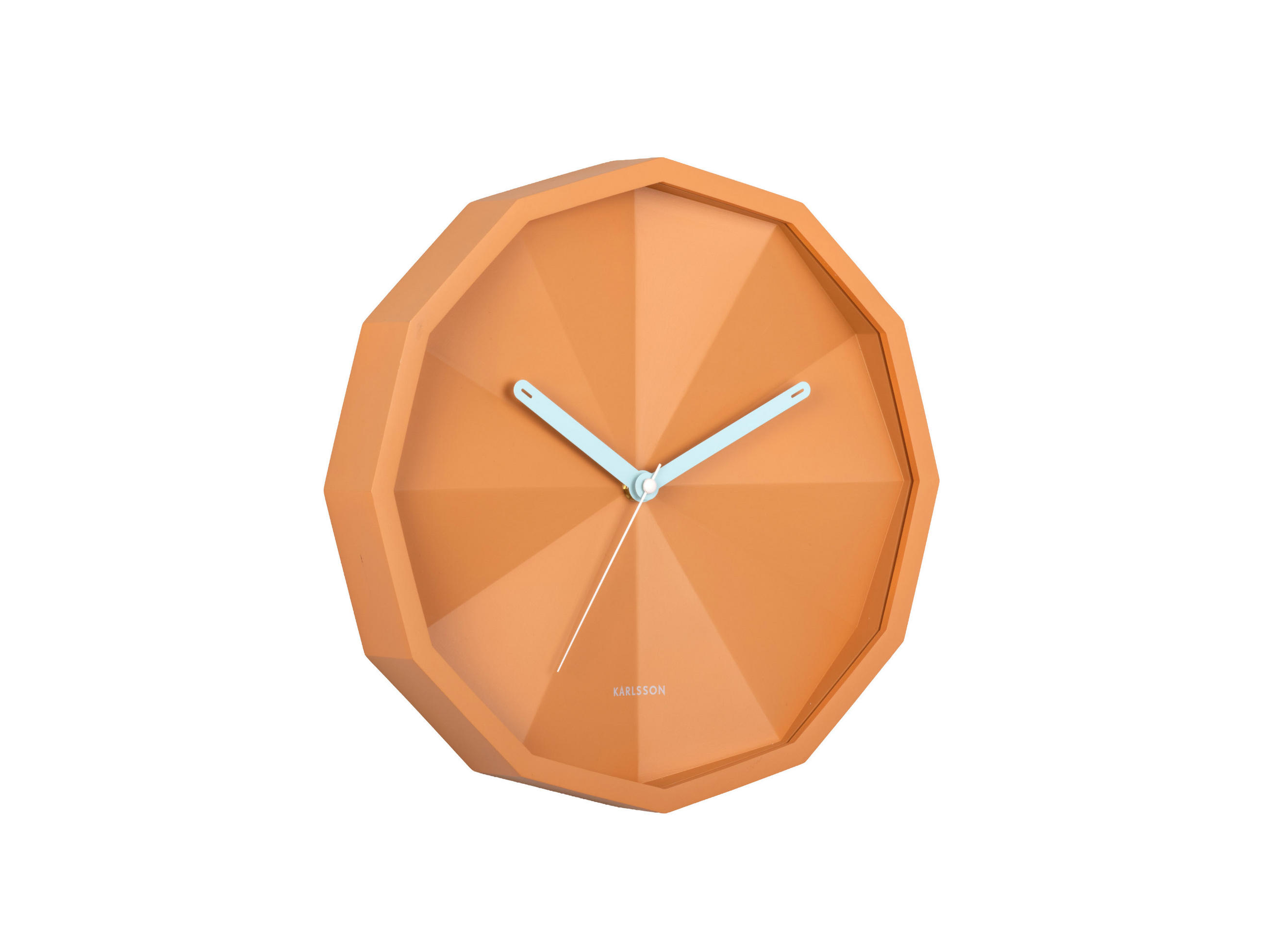 Karlsson Wanduhr Orange 30.6x30.6x4.5 cm