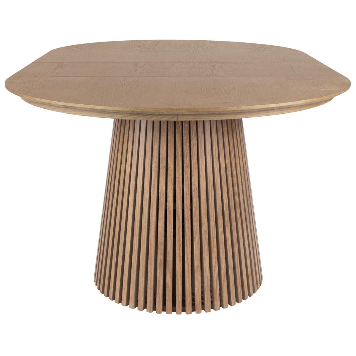AUSZIEHTISCH Formisty Eichenholzoptik 120–200 x 120 cm - Beige, Holzwerkstoff (120/120/75cm) - Selsey