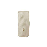 STOCK Regentonne 250 L, pine - Pinienfarben, Kunststoff (60/119/60cm) - GARANTIA
