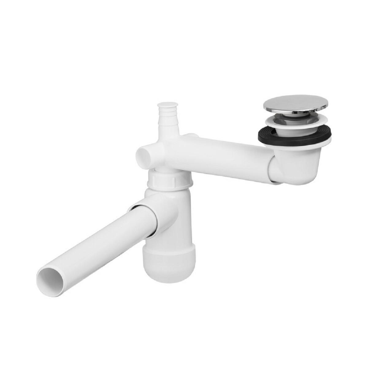 BADMÖBEL-SET 7 Teile - Bali White B BM17 in Weiß - Weiß Hochglanz, Holz (80/187/46cm)