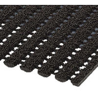 SICHERHEITSMATTE Rutschfest Unico R13 Lava 120x900cm - Schwarz, Kunststoff (120/900cm) - AKO