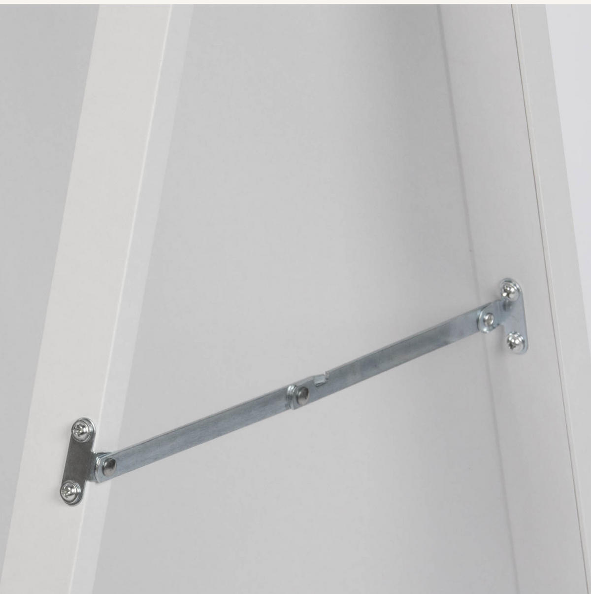 STANDSPIEGEL Havlys 37/127 cm - Weiß, Holzwerkstoff (37/127/1.5cm) - EDAXO