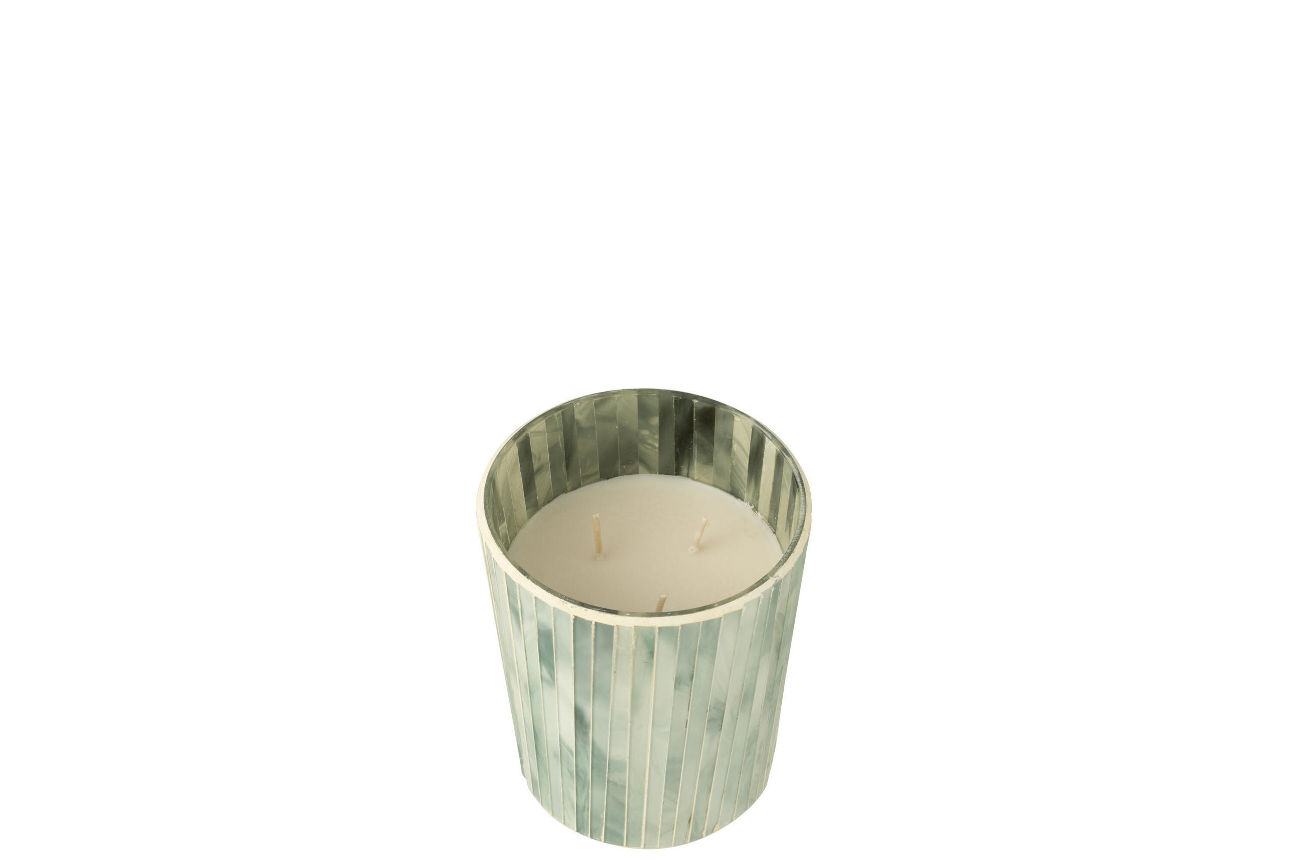 DUFTKERZE NOA - Blau - M - 55 Std. - Blau, Paraffin (12.5/15.5cm) - J-Line