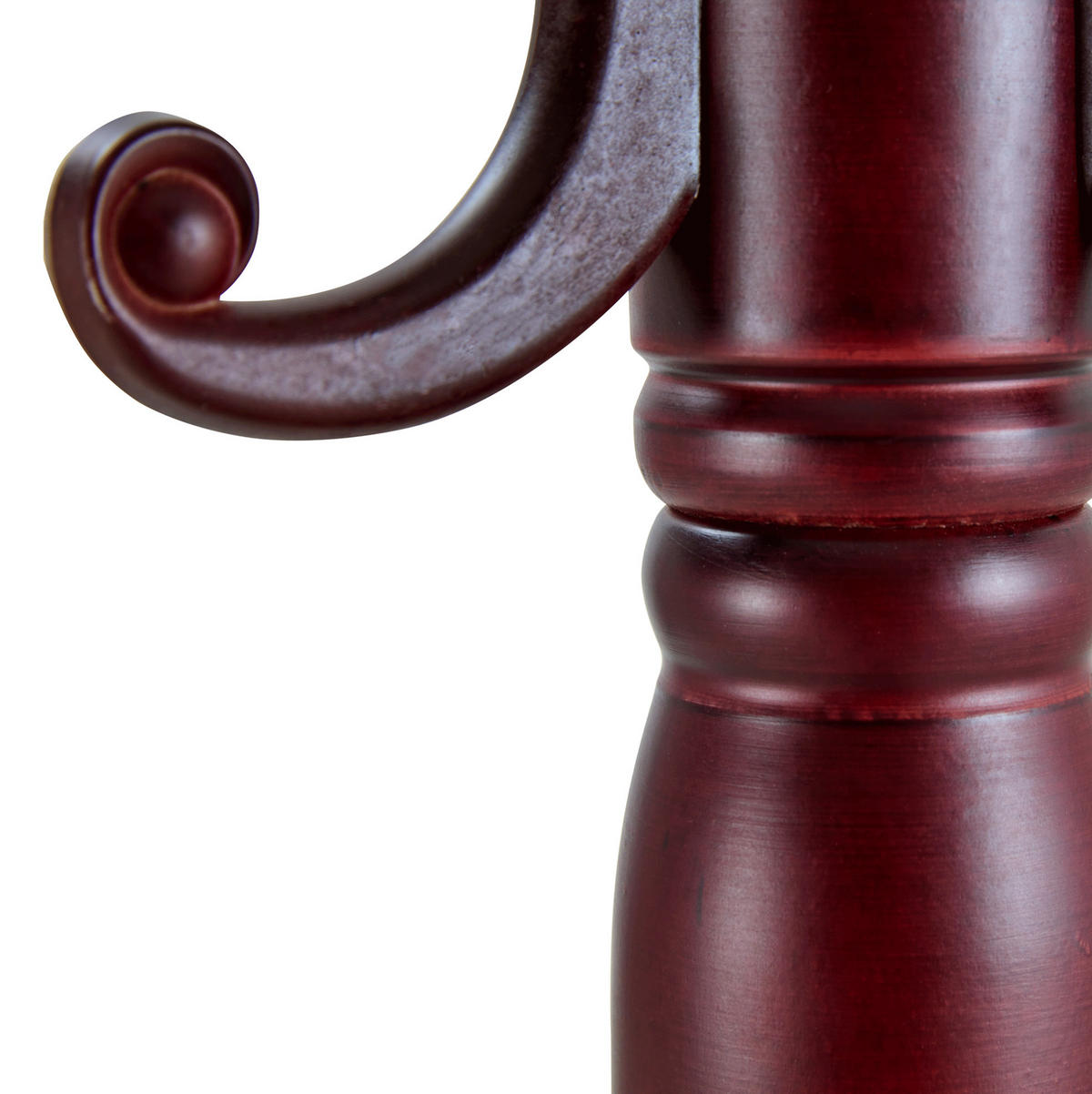KLEIDERSTÄNDER mehrstöckig ca. 195 cm Massivholz Walnut - Braun, Metall (45/195/45cm) - Beauniv