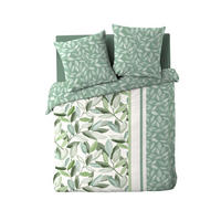 BETTWÄSCHE Eleonore 240/220 cm - Grün, Naturmaterialien (220/240cm) - Douceur d´intérieur