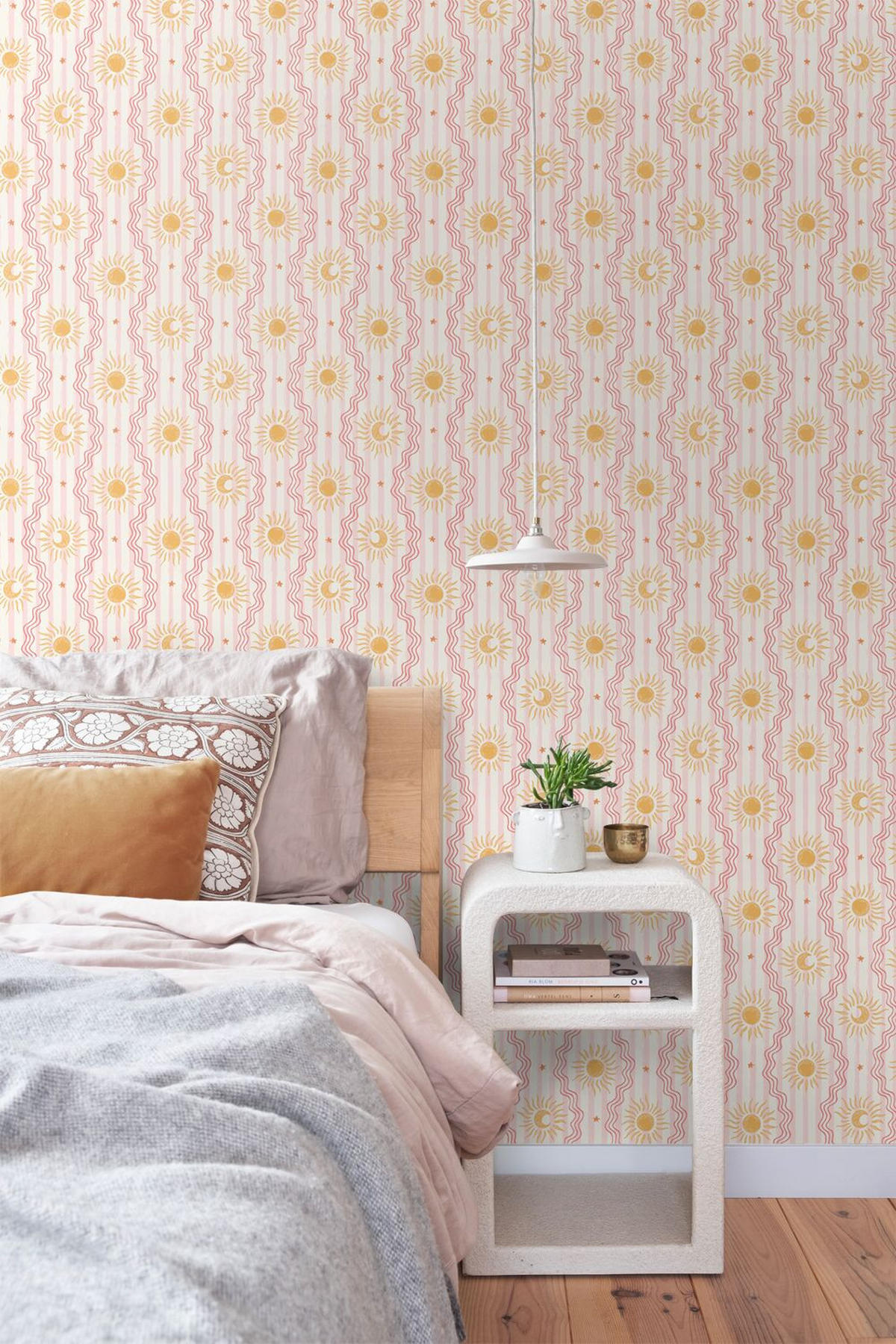 TAPETE Retro-Ornamente 50 x 900 cm - Pink, Papier (50/0.1cm) - ESTAhome