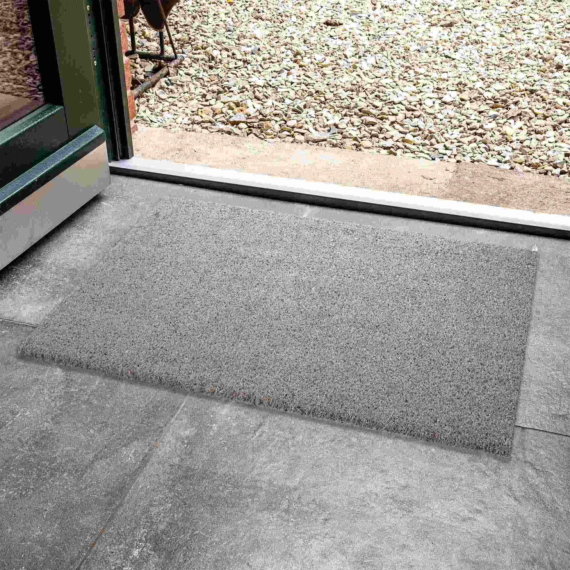 RUTSCHFESTE FUßMATTE KEIRA 2ER SET - Grau, Textil (40/60cm) - Astra