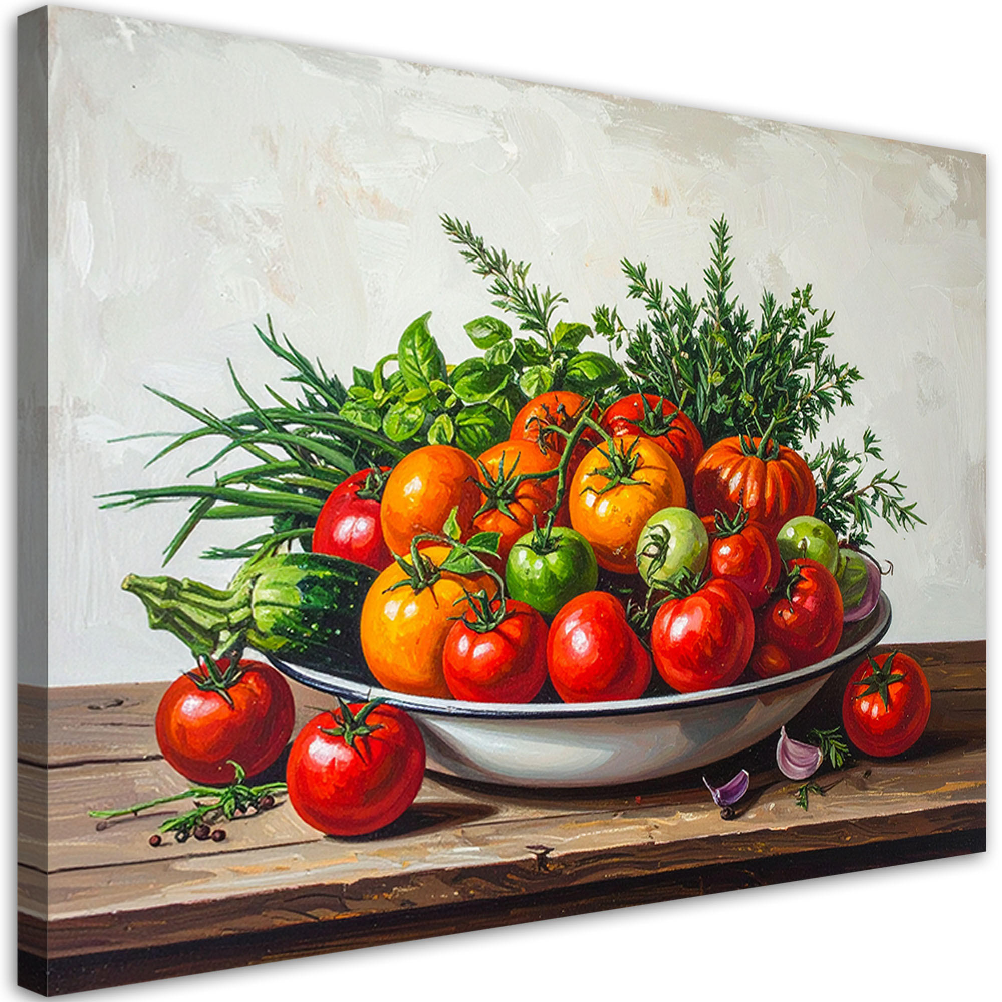 Feeby Leinwandbild Mehrfarbig 60x40 cm