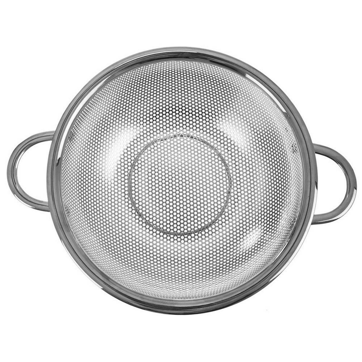 KÜCHENSIEB ANETT Silber 20,5 cm - Silberfarben, Metall (20.5cm) - Orion 