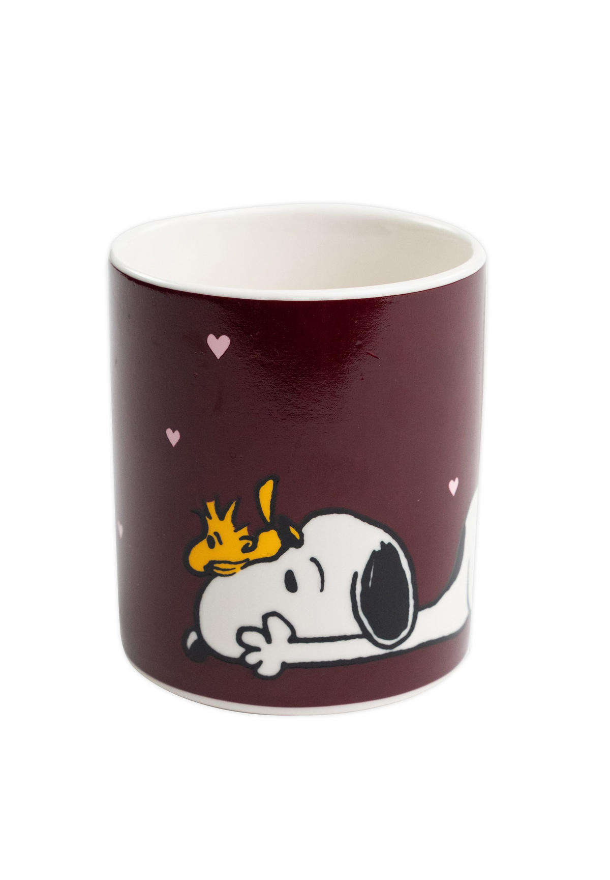 KAFFEEBECHER The Peanuts Snoopy Dich hab ich am liebsten Mehrfarbig 320 ml - Multicolor, Keramik (0.32L) - United Labels