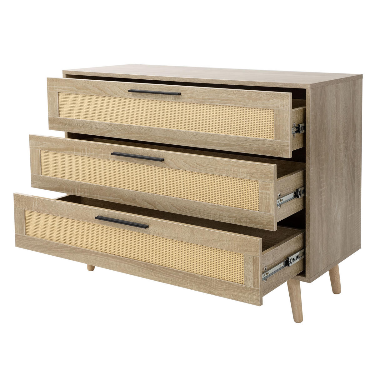 KOMMODE - Beige, Holzwerkstoff (100/77/40cm) - ML-DESIGN