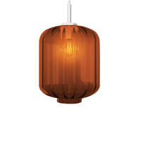 GALERIELEUCHTE Velo Braun Ø 25cm - Braun, Glas (25/25/27cm) - s.luce